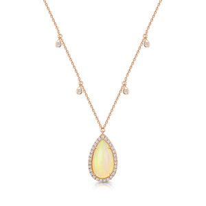 OPAL DROP NECKLACE