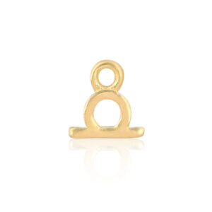 Libra Gold Charm