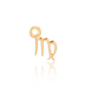 Virgo Gold Charm