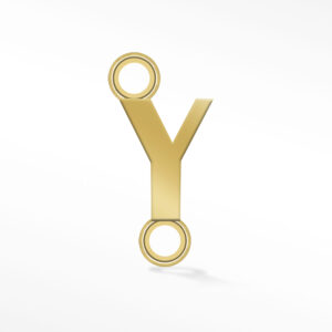 'Y' INITIAL CONNECTOR GOLD