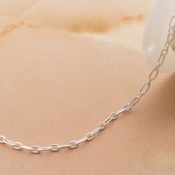 Oval Long And Short Chain