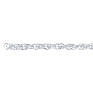 Triangle Rope Chain Silver