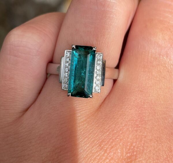 Art Deco Tourmaline