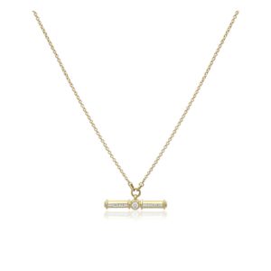 Diamond Bar Pendant