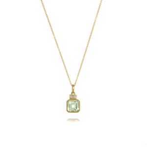 Green Amethyst Pendant