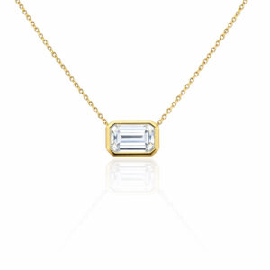 Emerald Cut Pendant